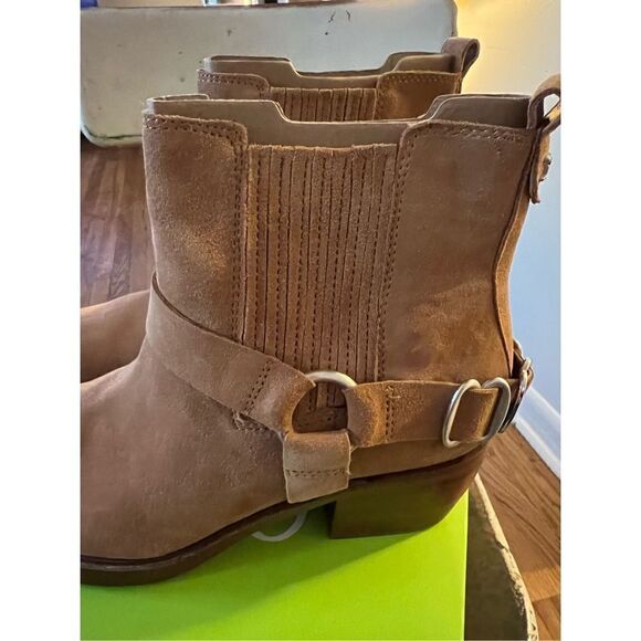 Sam Edelman Camel Suede Boot - Picture 6 of 12